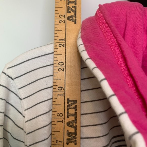 Billa Bong Striped Full Zipper Hoodie - Picture 5 of 9